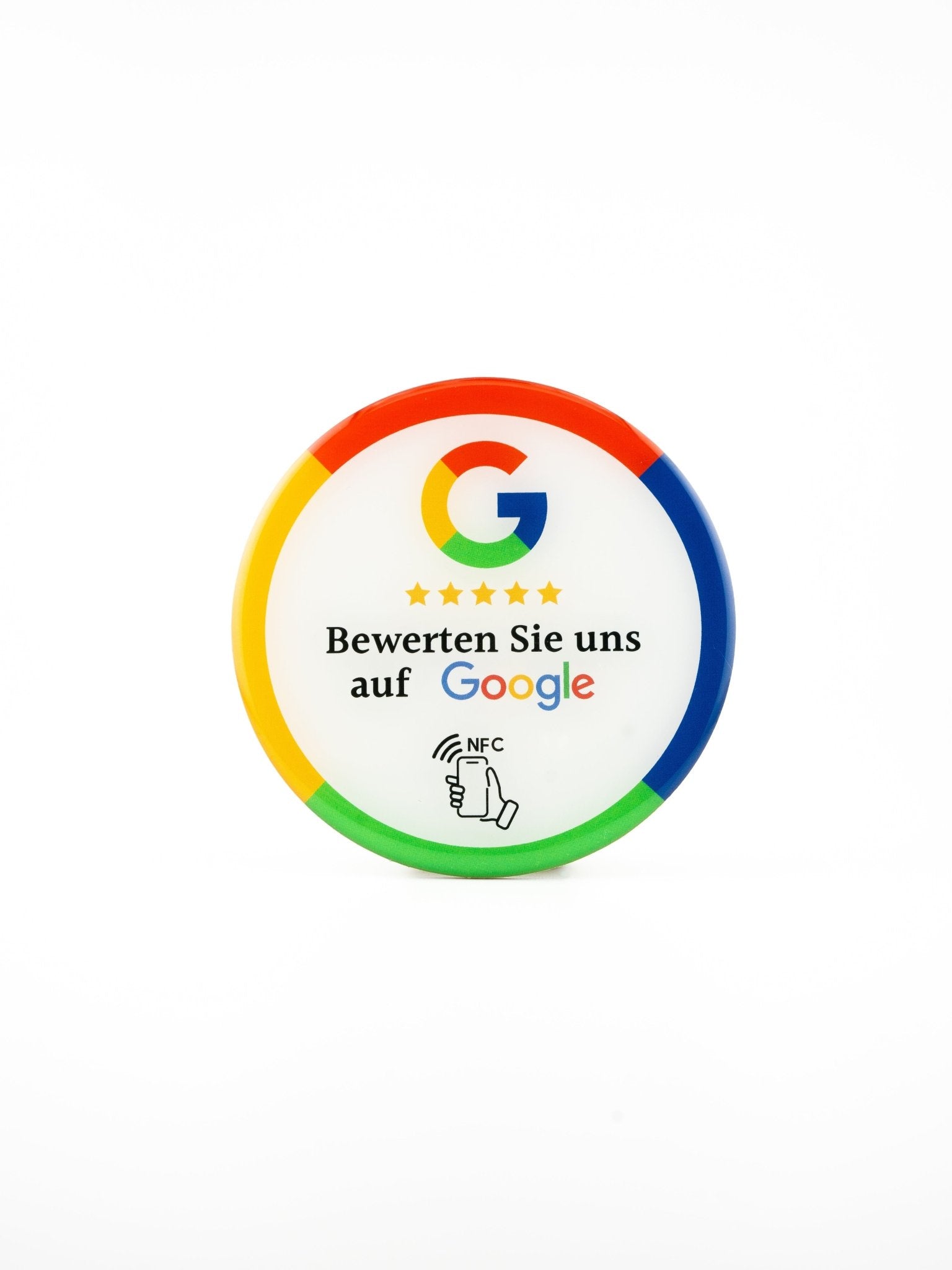 Hochwertiger NFC - Aufkleber für mehr Google Bewertungen - Custom Ratings